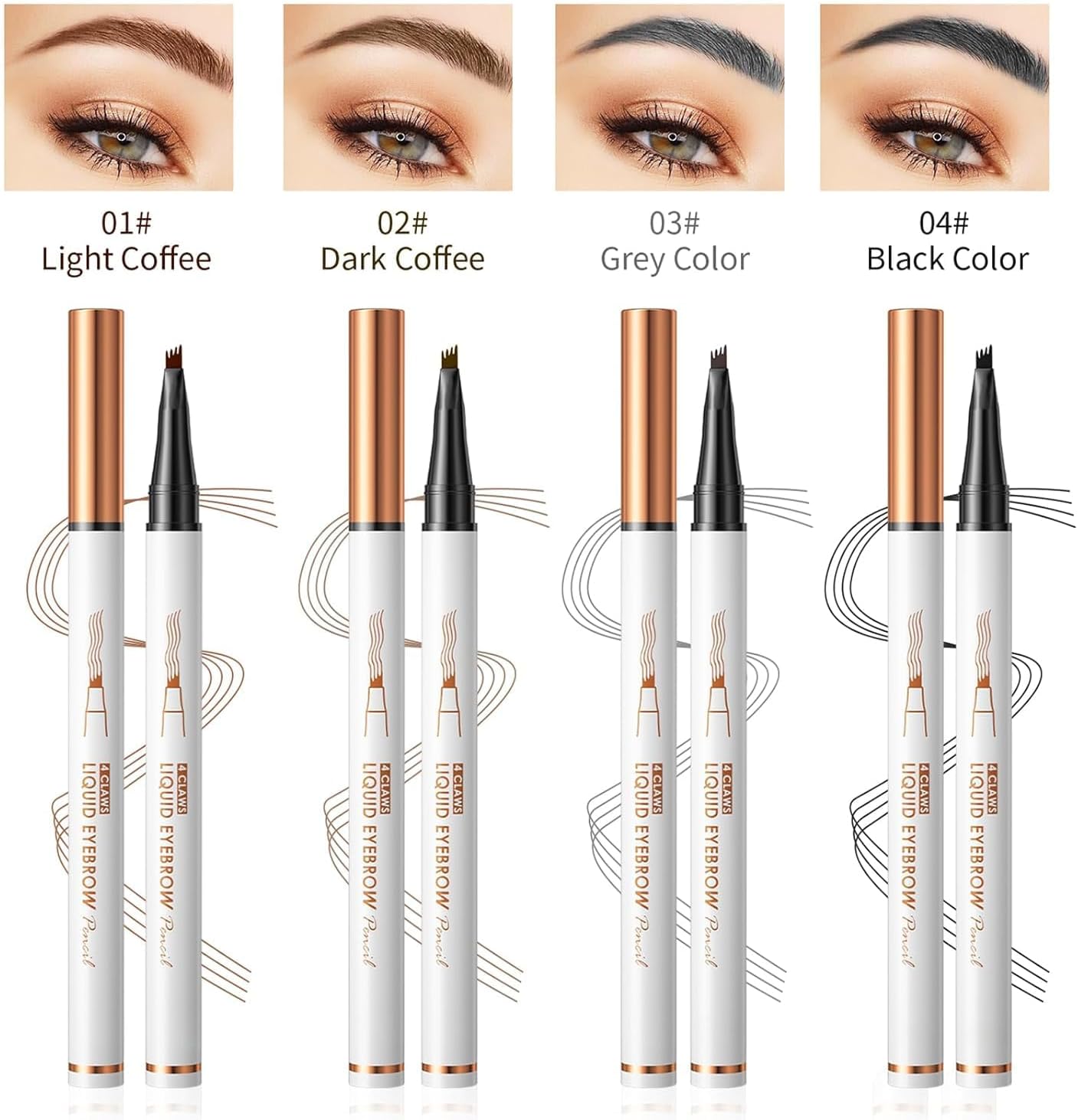 Magisk Øyenbrynspenn Vanntett 3D Microblading