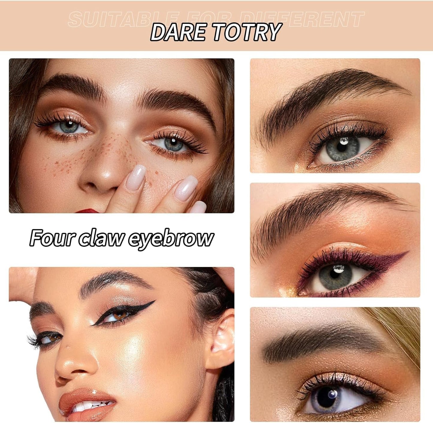 Magisk Øyenbrynspenn Vanntett 3D Microblading